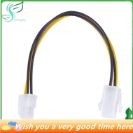 Star 20CM/8Inch 12V 4 Pin Male to 4 Pin P4 Female CPU Power Supply Extension Cable