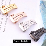 2024❖㍿☾ XIN-C时尚4 Substitute omega stainless steel buckle accessories for/Omega/watch strap butterfly buckle Seamaster 300 Speedmaster folding buckle 18mm