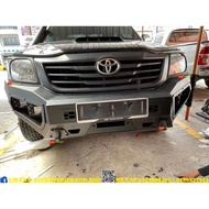 Toyota hilux vigo revo rocco safir f4 steel front bumper bull bar