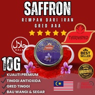 [GRED AAA] 100% SAFFRON ORIGINAL dari IRAN. Tarvand Saffron (10GRAMS)