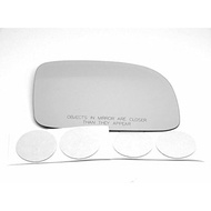 Fits 07-12 Santa Fe Heated Passenger Side Mirror Glass Lens with Adhesive, USA