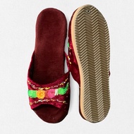 ♞Alpombra Indoor Slippers Beads Strap For Women