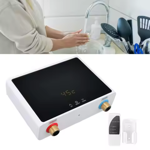 LF 001A Electric Tankless Water Heater Intelligent Instant Water Heater Panel Remote Control for Kit