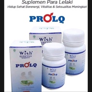 Wish PROLQ Asli Original Obat Stamina Pria Tahan Lama 100% Wish Dr Boyke Kesehatan Pria Herbal - Pro
