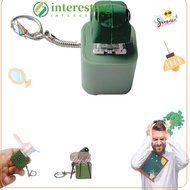 INTERESTING Croaking Frog Keychain, Rechargeable Stress-Relieving Clicky Keyboard Frog Croaking Fidg