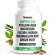 16 in 1 Slippery Elm Bark for Women & Men - Digestive Health & Leaky Gut Wellness Supplement - Probi