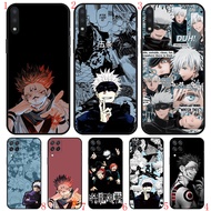 Xiao Mi 12 Pro Poco X4pro M4 Pro C40 C75 M5 5G CC9E M6 Pro R11 Anime Jujutsu Kaisen Soft black phone