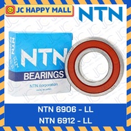 NTN 6906 LL 6907 6908 6909 6910 6912 Ball Bearing Rubber Cover On Both Sides 1