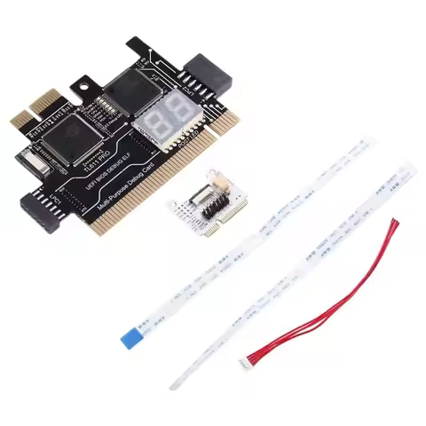 Desktop PCI Motherboard TL611 Pro Diagnostic Card, TL611 Laptop EC-DEBUG Adapter Pcie Motherboard
