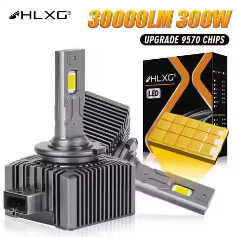D3S LED Canbus Headlights Xenon HID D1S D2S D4S D2H D8S D1R D3R Turbo LED 30000LM 6000K 90W High Low