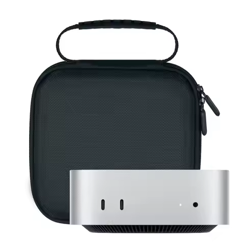 Suitable For Ma-c Mini Travel Case Shockproof Carrying Case For 2024 Mini Desktop Computer With M4 P