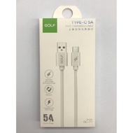 Golf GC-77 5A Quick Charge USB Cable Type C