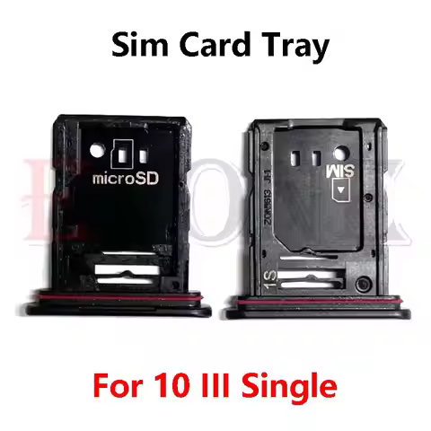 Sim Card Slot Tray Holder Sim Card Reader Socket For Sony Xperia 10 III