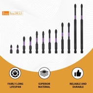 D1 Anti-Slip and Shock-Proof Bits Alloy Steel Drill Bits with  Screwdriver Bits Magnetic Screwdriver