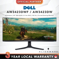 Dell Alienware AW3423DWF / AW3423DW  | 34" QD-OLED | 0.1ms GtG | 165 Hz | Curved Gaming Monitor