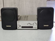 日本原裝ONKYO R-805TX Amplifier 擴音機。英國原裝 TANNOY 双金標音箱