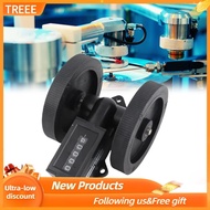 treee Fafeicy Length Measuring Tool  0-9999.9 Counter Five Digit Leather Cable Plastic Rolling Lap C
