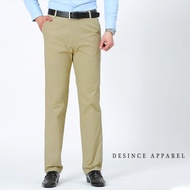 Men's Trousers Seluar Slack Lelaki 100 Cotton Straight Cut Smart Casual/Formal/Office