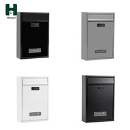 [Homyl] Wall Mount Mailbox Metal Combination Lock Mailbox Secure Parcel Drop Slot Keyless Mail Recei