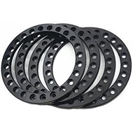 RCLIONS 4pcs Aluminum Replacement Wheel Rim Beadlock Ring for 1:10 RC Crawler Car 1.9" RC Wheels/Rim