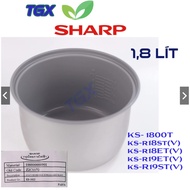 SHARP 1.8 liter Rice Cooker for models KS-1800T/18ET/19ET/R18ST/R19ST(S2C1172)