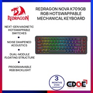 EDGE | REDRAGON Nova K709 RGB Hotswappable Mechanical Keyboard