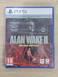 PS5 ALAN WAKE 2 DELUXE EDITION มี code alan wake ภาค 1 มือ2 Z2 (EU) ซับอังกฤษ