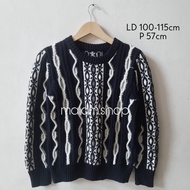 COOGI Style 3D Pattern Sweater