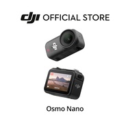 DJI Osmo Nano - Wearable Camera For Versatile Perspectives | Super Fast Charge | 4K/60fps | Dual-Sid