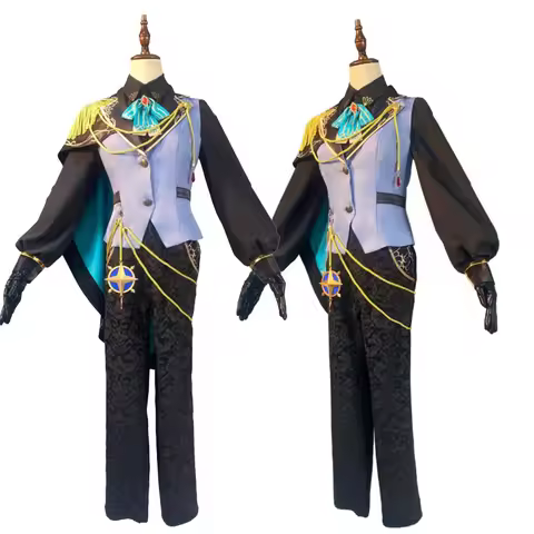 Project Sekai Abyss Knight Attire Asahina Mafuyu Cosplay Costume Pjsk Uniform Men's Halloween Carniv