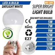 MYDISDNBHD - EYAMY LED A BULB 5W 7W 9W 12W 15W 18W 22W E27 LED BULB LIGHT BULB DOWNLIGHT CEILING LAMP DAYLIGHT WHITE