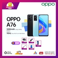 (MYSET) OPPO A76 Smartphone | 6GB ROM +128GB RAM | Qualcomm Snapdragon 680 4G | 5000mAh Battery | Effortless Experience