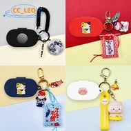 For Anker Soundcore V20i Case Cute Lucky Cat Keychain Cartoon Silicone Soft Case Suitable for Soundc