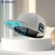 NOBELJIAOO Outdoor Baseball Cap with Bluetooth Speaker Adjustable Bluetooth Hat Wireless Smart Louds