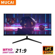 AA MUCAI 29 Inch Monitor Quasi-2K 120Hz WFHD Wide Display 21:9 IPS Desktop LED Not Curved Gamer Computer Screen DP/2560*