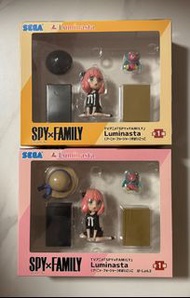 全新 日版 Spy x family 間諜家家酒 Anya 安妮亞 SEGA figure 景品 Luminasta 動漫周邊 模型 公仔