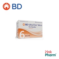 BD Ultra-Fine Micro Pen Needle 6mm x 32G (100s)