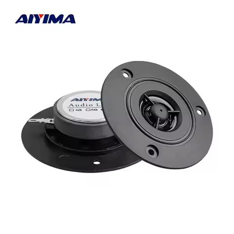 AIYIMA 2Pcs 3 Inch Audio Portable Speakers 8 Ohm 10W Speaker Louderspeaker Tweeter Treble for Stereo