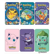 Pokemon Pikachu Ezlink Card Sticker Protector Cartoon Stickers