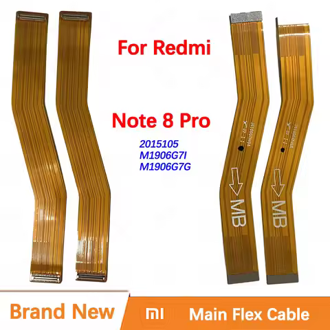 100% Brand New Original Main Flex Cable For Xiaomi Redmi Note 8 Pro Motherboard Connect Cable Mainbo