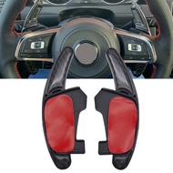 2Pcs Car Steering Wheel Paddle Shift Carbon Fiber For MK7 Golf 7 R MK7 For Golf Gti ABS Paddle Shift