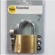 Brass Padlock YALE Essential Padlock Series YEI/50/126 @ 50mm Ori