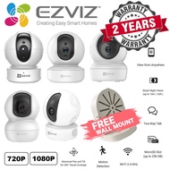 EZVIZ Pan & Tilt WiFi Smart Motion Tracking CCTV IP Camera TY2 C6N C6CN C6C 720P 960P 1080P with 2 Y