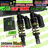 AJI NVX155 V1 V2 AEROX 155 NMAX V2 275MM 290MM 305MM Extreme Monoshock Absorber With Gas Tank Adjust
