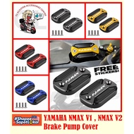 YAMAHA NMAX Brake Fluid Cover Yamaha NMAX v1 NMAX v2 Brake Pump Cap Cover YAMAHA NMAX v3 Accessories