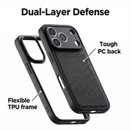 Foreign Trade Applicable Yuekeng Pattern Apple 17 Phone Case Leather Pattern iphone16promax Leather 