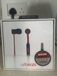 urbeats 紅色線條耳機
