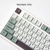 For Gmk Misty 141 Keys Pbt Keycaps For Mx Stem Keyboard Green Original Height Mechanical Keyboard