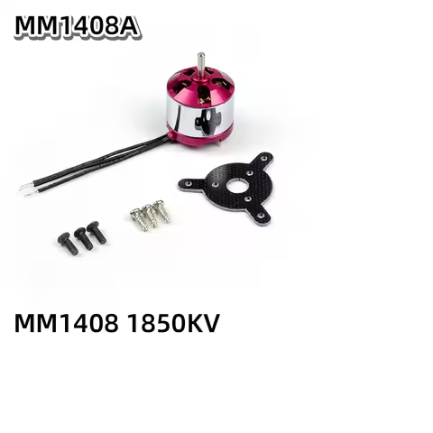 AEORC Brushless Motor ADH100 1408 1850KV 2.0mm Shaft Brushless Outrunner Motor for RC Aircraft Plane