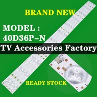 NEW 4 PCS 40D36P-N HISENSE 40 INCH LED TV BACKLIGHT ( LAMPU TV ) 40D36P N 40D36P